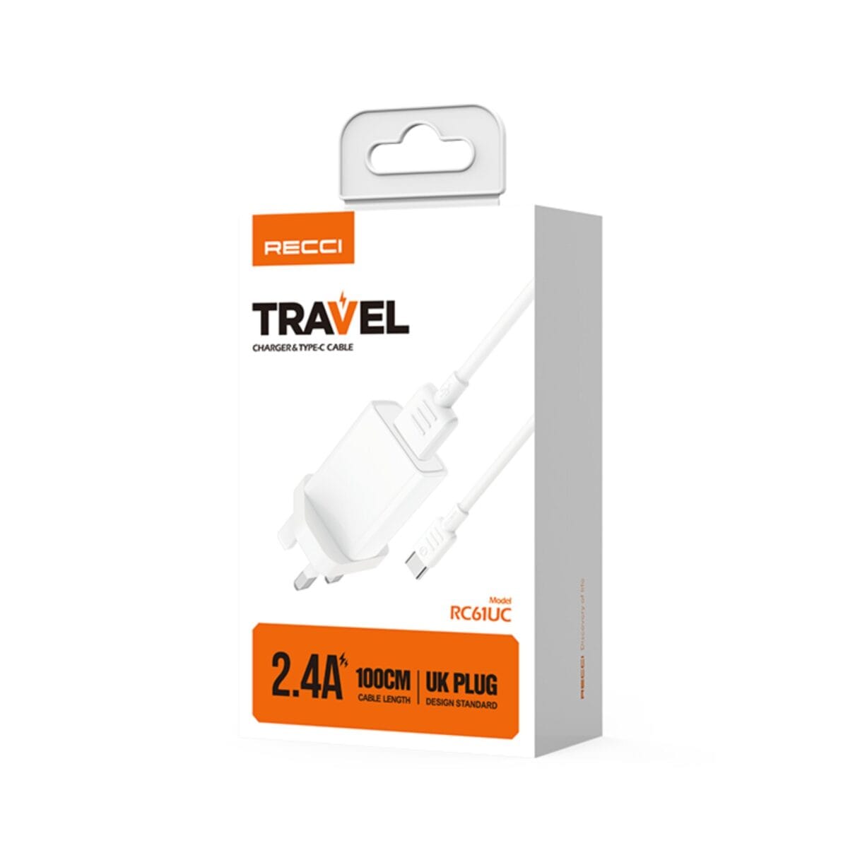 Recci RC61UC Travel Charger And Type Cable - Image 5
