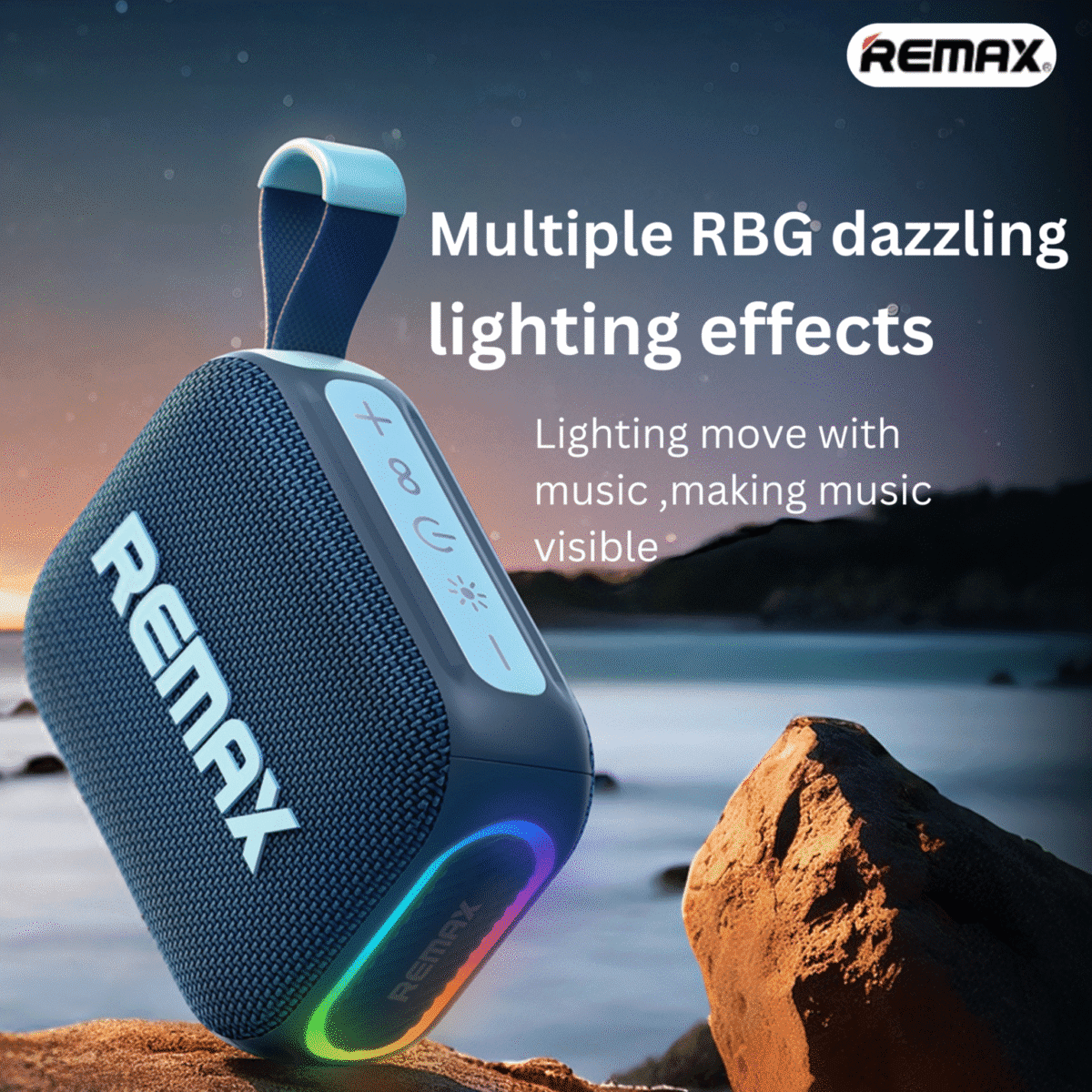 Remax RB-M7 Waterproof Wireless Speaker - Image 5
