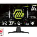 MSI MAG 275QF 27″ Rapid IPS 180Hz WQHD Gaming Monitor