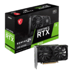 MSI GeForce RTX 3050 VENTUS 2X 6G OC – 6GB GDDR6 Ampere Graphics Card