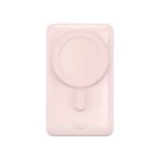 Baseus Magnetic Bracket 20W 10000mAh Wireless Fast Charge Powerbank – Pink PPCX000004