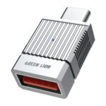 Green Lion USB-A To USB-C 2 In 1 OTG Adapter