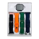 Keqiwear KW28 Ultra 3 Multi Function Smartwatch With 7 Straps - Image 2