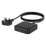 Recci RC39 100W Gan Desktop Charger Black