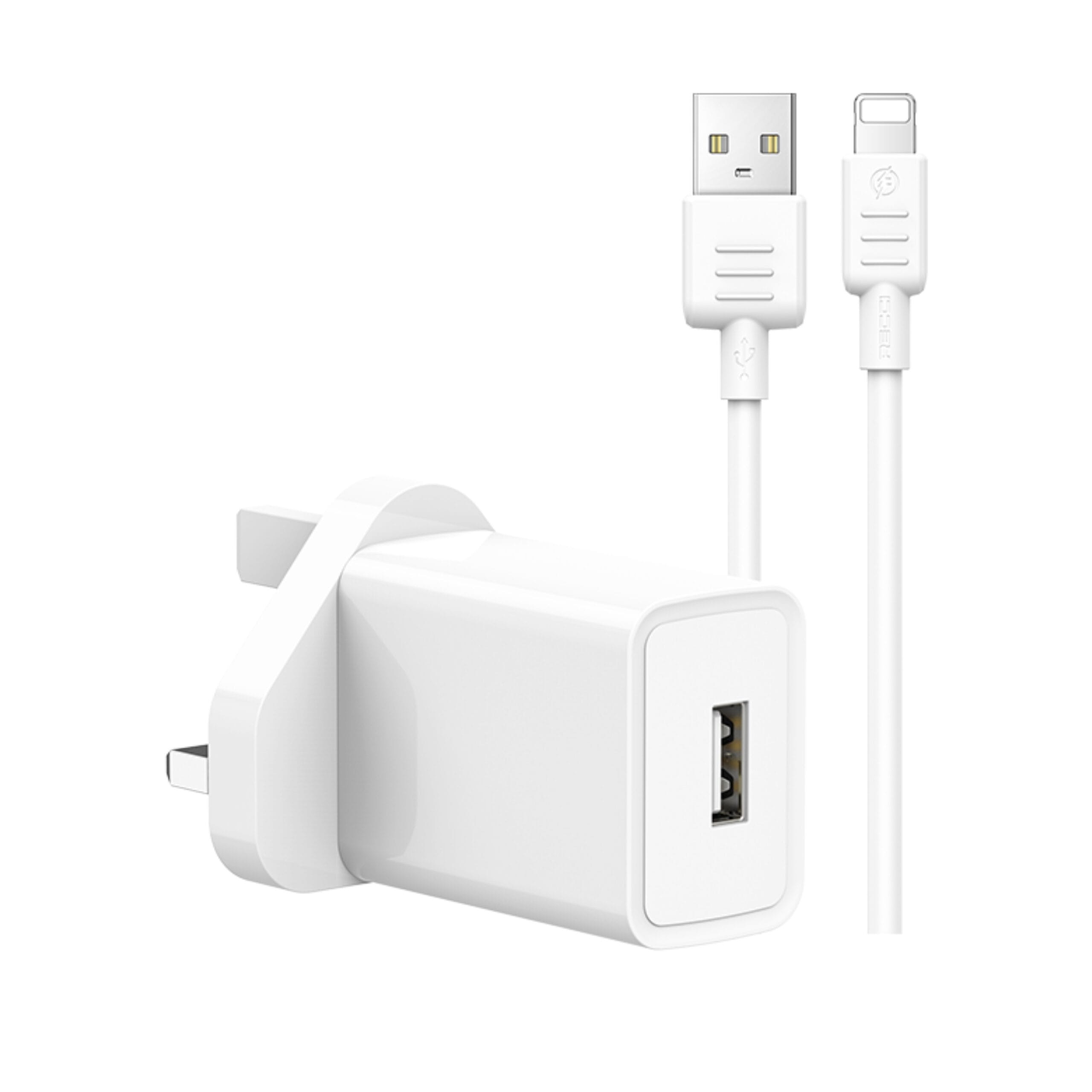 Recci-RC61UL-Lightning-Travel-Charger-3pin-White-by-otc.lk-in-srilanka-5-scaled-2.jpg Recci RC61UL Lightning Travel Charger 3pin White - Image 1