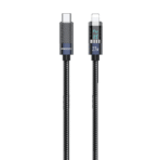 Recci RS16CL PD 27w Crystal Type-C To Lightning 1.2m Cable Blue - Image 3