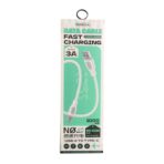 Remax RC-C113 3A USB to Type-C Cable 1m White - Image 3