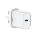 Remax RP-U70 20w PD Fast Charger 3pin White