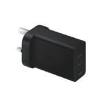 Samsung 65W PD Power Adapter Trio USB-C X 2 Ports USB-A Port and Type-C To C Cable – CN Version - Image 2