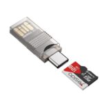 Yesido GS21 Card Reader USB 2.0 And Type-C 2-in-1 TF Card Reader - Image 2