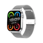 WiWU SW08 Smartwatch – 1.95″ AMOLED | Bluetooth Calling | 100+ Sports Modes | 1 Year Warranty