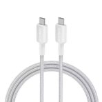 Anker 322 Braided Type-C to Type-C 1m Cable White – A81F5H21 - Image 2