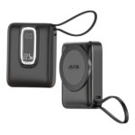 Aspor A313 PD 10000mAh MagSafe Wireless Power Bank Fast Charging