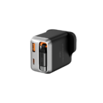 Wiwu WI-G029 Helix 35w PD+QC Gan Fast Charger Black - Image 2