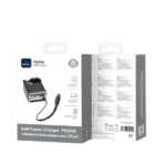 Wiwu WI-G029 Helix 35w PD+QC Gan Fast Charger Black - Image 3