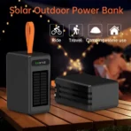 Aspor A377 80000mAh Portable Solar Power Bank 22.5W Fast Charging Built-in Cable Charger - Image 6